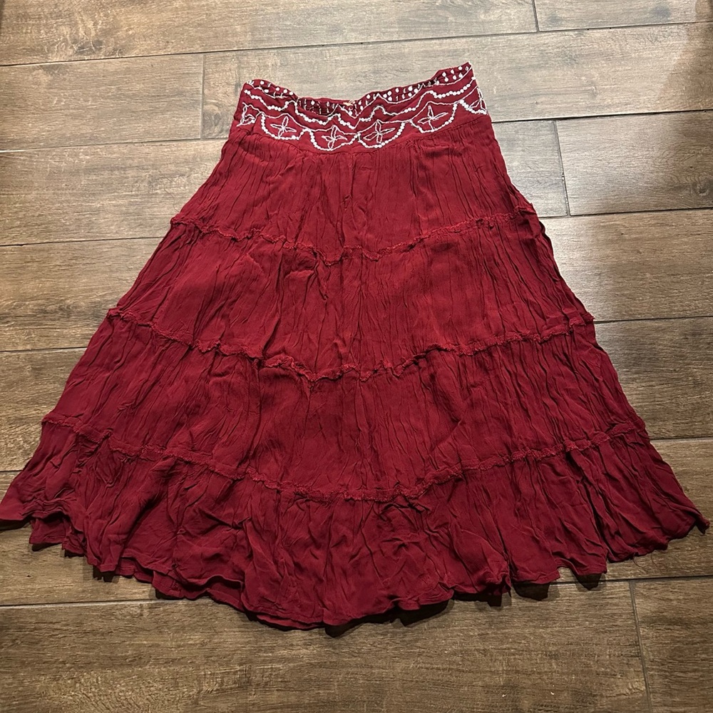 SOLD ✨CLEAROUT✨ VTG TWENTY ONE FOREVER21 Beaded skirt